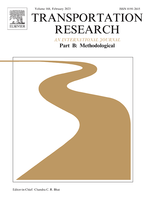 工程技术SCI期刊推荐：TRANSPORTATION RESEARCH PART B-METHODOLOGICAL-佩普学术