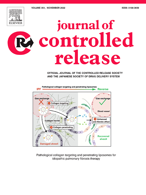 医学sci期刊推荐：journal Of Controlled Release 佩普学术 