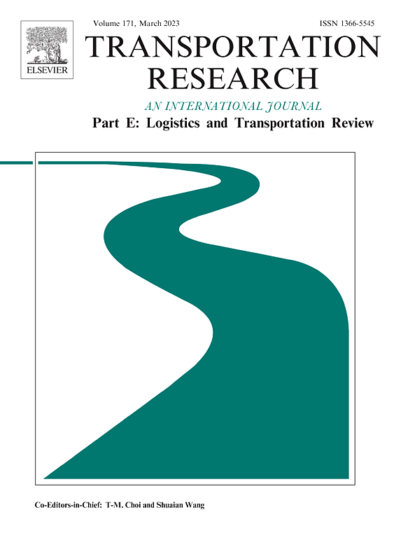 transportation research part e logistics and transportation review impact factor