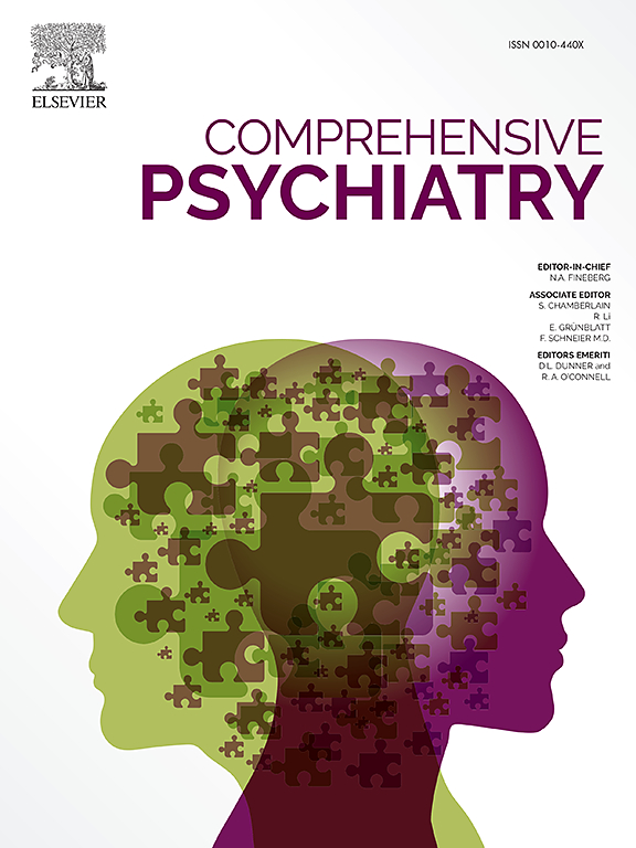 Comprehensive psychiatry：医学SCI期刊介绍-佩普学术